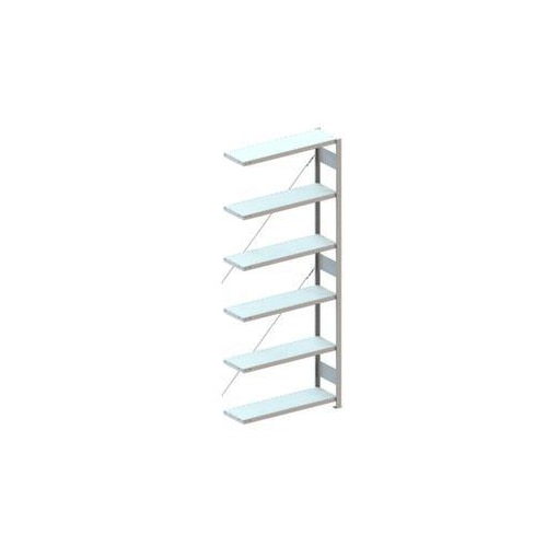 Systemregal, Anbaufeld, CLIP, HxBxT 2500x1006x336mm, Fachl. 150kg