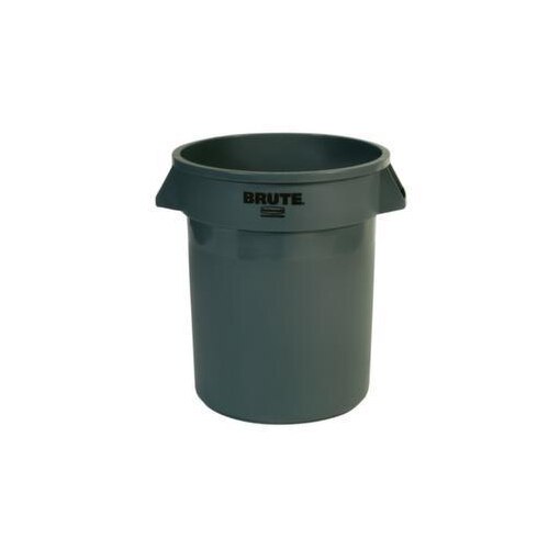 Universalcontainer, 75l, HxØ 580x495mm, Korpus PE grau