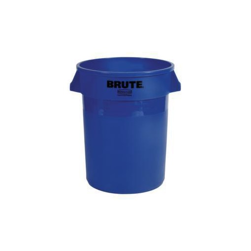 Universalcontainer, 121l, HxØ 705x557mm, Korpus PE blau