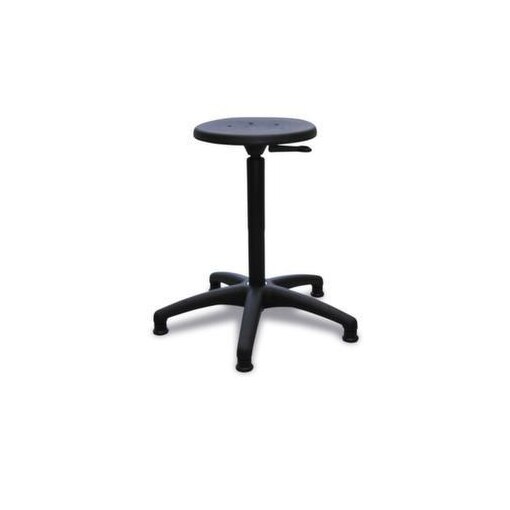 Hocker,Sitz H 400-590mm,Sitz schwarz,Gestell schwarz,Lift schwarz,Gleiter