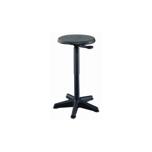 Hocker,Sitz H 360-490mm,Sitz schwarz,Gestell schwarz,Lift schwarz,Gleiter