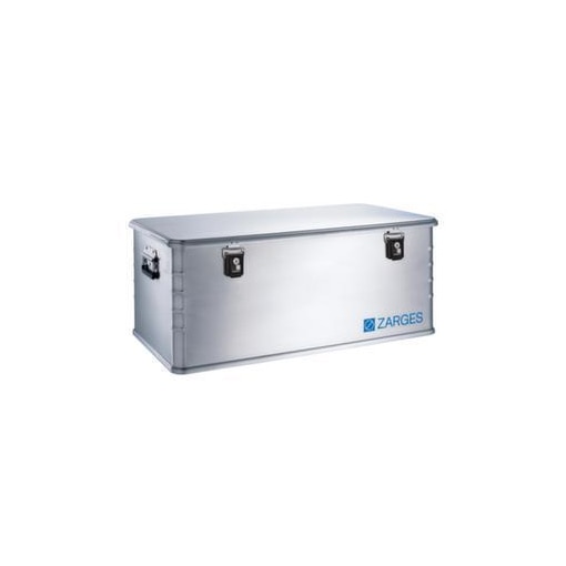 Alu-Transportbox,HxLxB 370x900x500mm,135l,alu-natur,Wände geschlossen