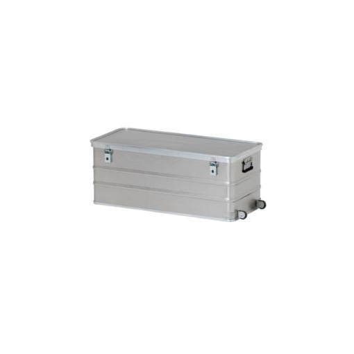 Alu-Rollbox, HxLxB 403x1055x450mm, 150l, alu-natur, Wände geschlossen