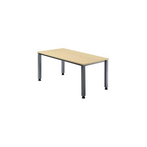 Höhenverstellbarer Schreibtisch,HxBxT 685-810x1600x800mm,Platte Ahorn