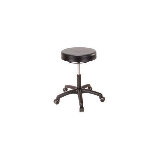 Hocker,Sitz H 425-555mm,PU-Schaum-Standardsitz schwarz,Gestell schwarz