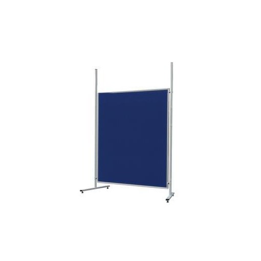 Trennwand, f. Büro-Trennwand, Textil, HxB 1200x1200mm, Wand Filz, blau