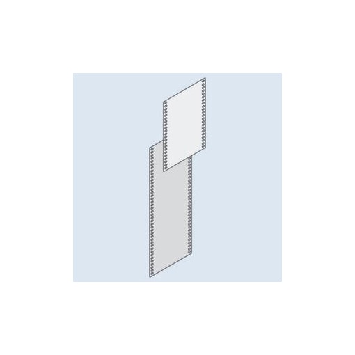 Rückwand, f. Schraubregal, HxT 525x1000mm, verzinkt, Vollblech