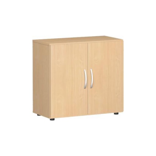 Büroschrank,HxBxT 752x800x420mm,1xHolzboden,2 OH,Korpus Buche,Front Buche