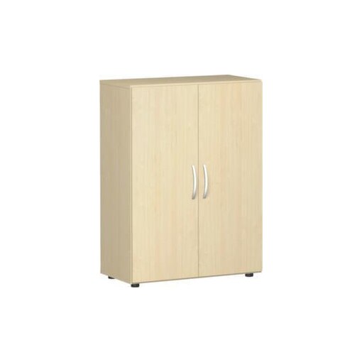 Büroschrank, HxBxT 1104x800x420mm, 2xHolzboden, 3 OH, Korpus Ahorn