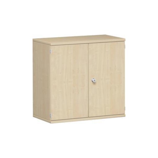 Büroschrank, HxBxT 770x800x430mm, Dekor Korpus Ahorn, Dekor Front Ahorn