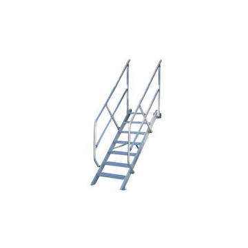 Industrie-Treppen mit Handlauf