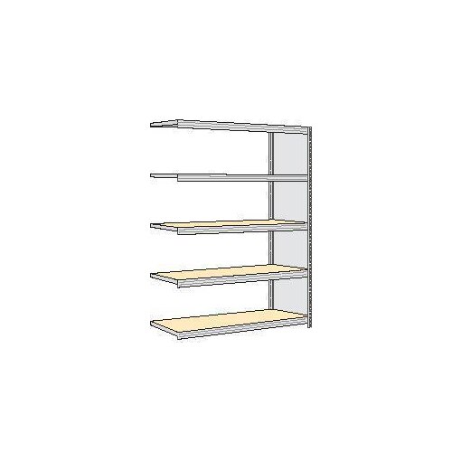 Lagerregal, Anbaufeld, HxBxT 2000x1695x426mm, Fachl. 250kg, 5xHolzboden