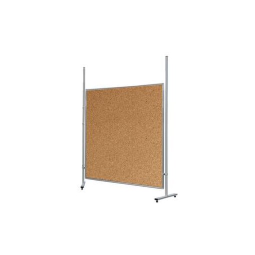 Trennwand, f. Büro-Trennwand, Kork, HxB 1200x1200mm, Wand Kork, braun