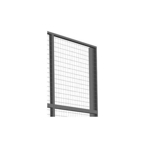 Aufsatzelement f. Wandelement, f. Trennwandsystem, HxB 800x1000mm