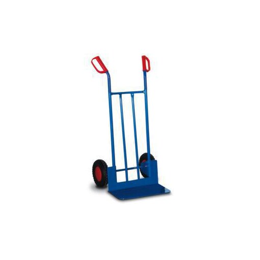 Sackkarre, Tragl. 250kg, Luft-Bereifung, Schaufel BxT 480x300mm, RAL5010