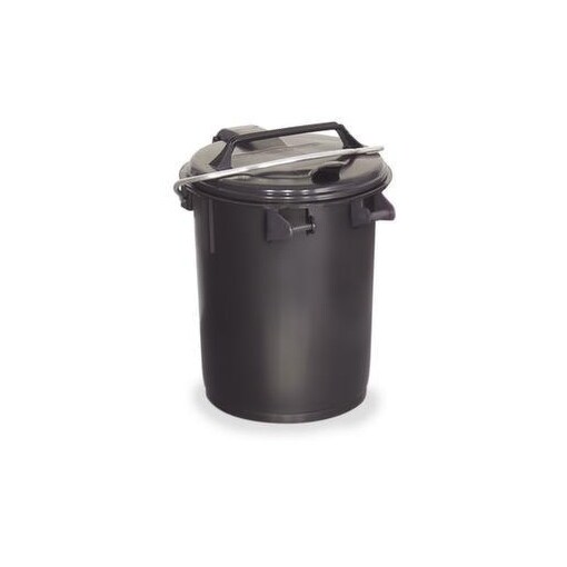 System-Mülltonne, DIN 6628/6629, 35l, Korpus PE anthrazit