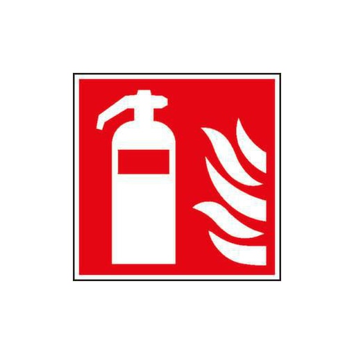 Brandschutzschild, Feuerlöscher, Aufkleber, Folie, langnachleuchtend