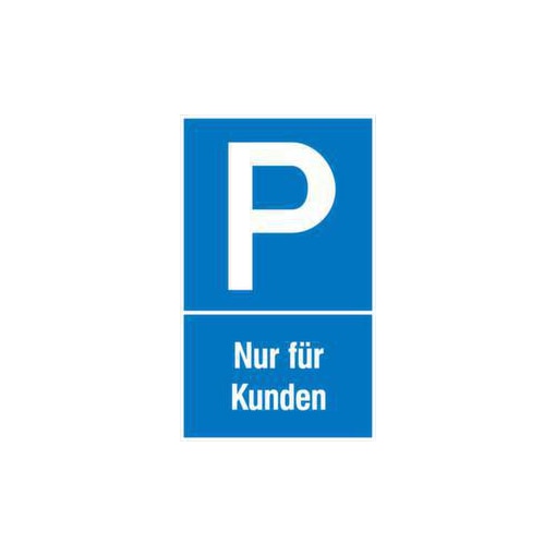 Parkplatzschild, 