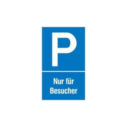 Parkplatzschild,