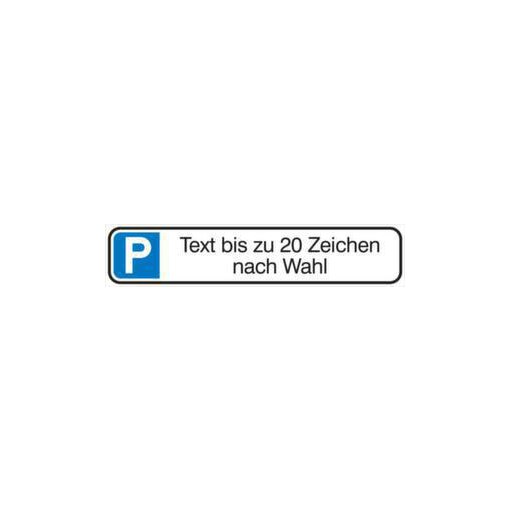 Parkplatzschild, 