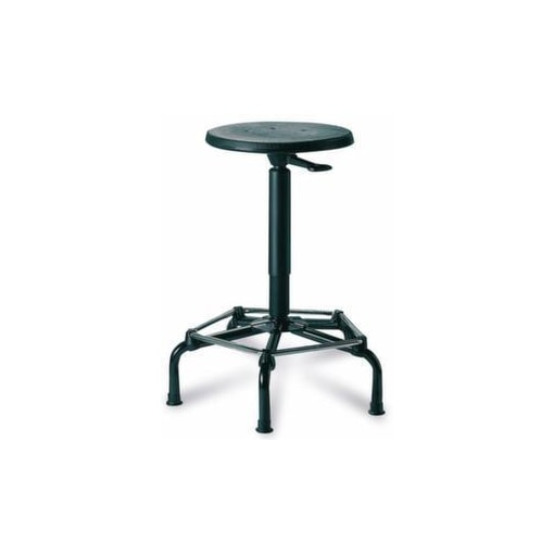 Hocker,Sitz H 620-870mm,Sitz schwarz,Gestell schwarz,Lift schwarz,Gleiter