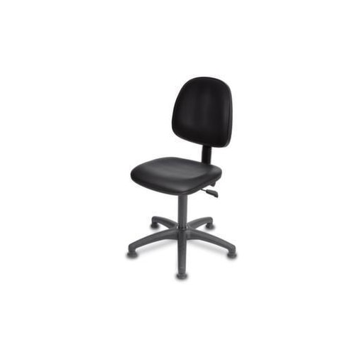 Arbeitsdrehstuhl,Sitz Kunstleder schwarz,Sitz HxBxT 450-640x420x430mm