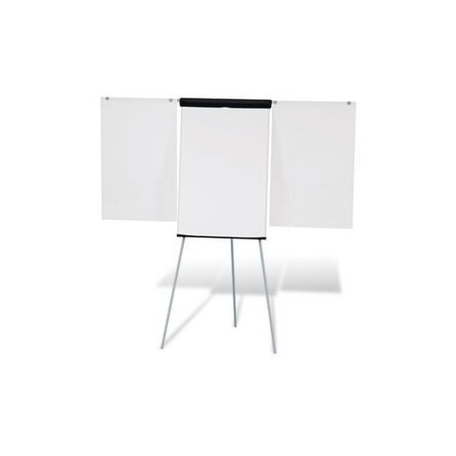 Flipchart, H 1100-1860mm, Tafel HxB 970x660mm, magnethaftend