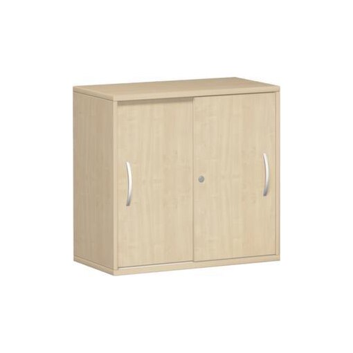 Schiebetürenschrank,HxBxT 720x800x425mm,1xHolzboden,2 OH,Korpus Ahorn