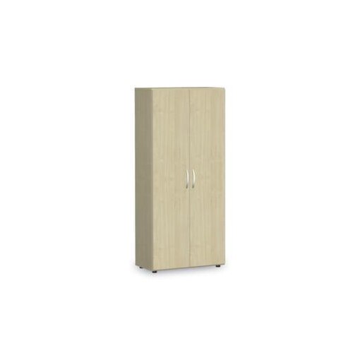 Büroschrank, HxBxT 1810x800x420mm, 4xHolzboden, 5 OH, Korpus Ahorn