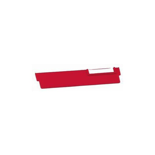 Querteiler, f. Regalkasten, HxB 65x240mm, PP, rot