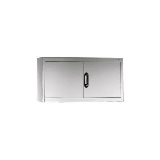 Aufsatzschrank, f. Universalschrank, Korpus RAL7035, Front RAL3003