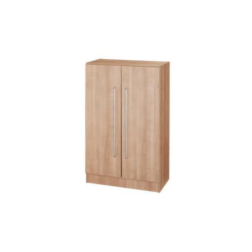 Büroschrank, HxBxT 1270x800x420mm, 2xHolzboden, 3 OH, Korpus Nussbaum