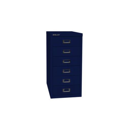 Schubladenschrank,HxBxT 590x278x380mm,6 Schublade(n),Korpus oxfordblau