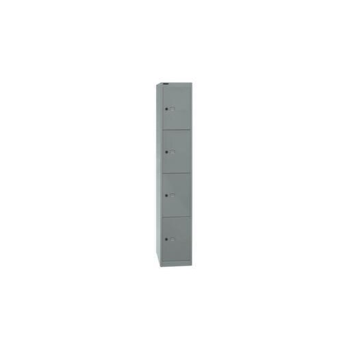 Schließfachschrank, HxBxT 1802x305x457mm, 1x4 Fächer, Zyl.-Schl.