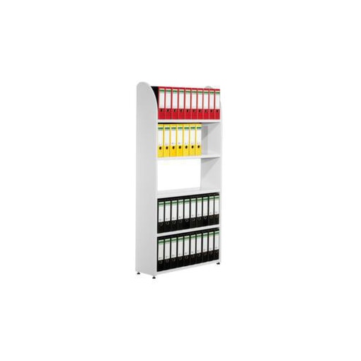 Büroregal, Regalfeld, HxBxT 1900x1020x325mm, Fachlast 60kg, 5xStahlboden