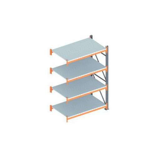 Weitspannregal, Anbaufeld, HxBxT 2700x1910x1100mm, Fachl. 1800kg