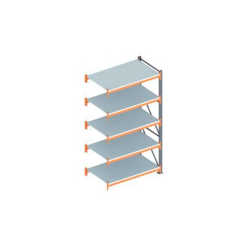 Weitspannregal, Anbaufeld, HxBxT 3300x1910x1100mm, Fachl. 1800kg