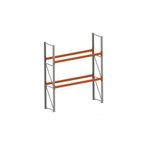 Palettenregal,Grundfeld,HxBxT 3300x2870x800mm,2xTraversen,6 Stellplätze