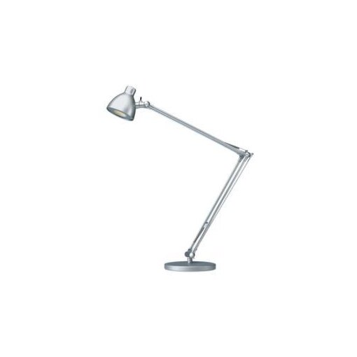 LED-Tischleuchte, warmweiß, F, Kopf/Arm neigbar, Arm L 840mm, Standfuß