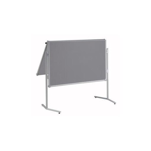 Moderationstafel,HxB 1950x1200mm,Tafel HxB 1500x1200mm,Tafel Textil,grau