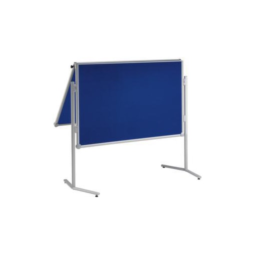 Moderationstafel,HxB 1950x1200mm,Tafel HxB 1500x1200mm,Tafel Textil,blau