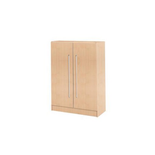 Büroschrank, HxBxT 1270x800x420mm, 2xHolzboden, 3 OH, Korpus Ahorn