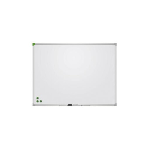 Whiteboard, HxB 400x600mm, lackiert, magnethaftend, Stahl, Ablageschale