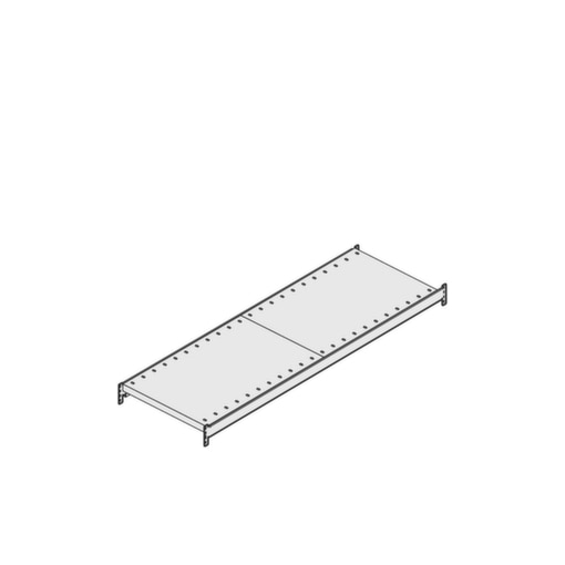 Fachboden, f. Weitspannregal, BxT 2000x600mm, Fachl. 350kg, eingelegt