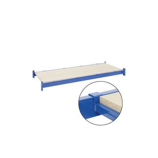 Holzboden, f. Palettenregal, BxT 2700x800mm, Stärke 38mm, Fachl. 2200kg