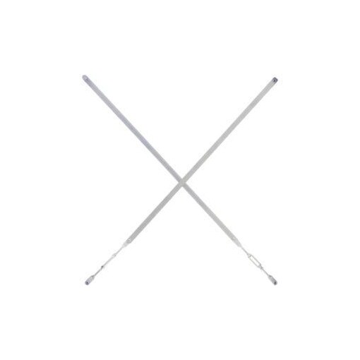 Diagonalverstrebung, f. Kragarmregal, f. jedes 5. Regalfeld, verzinkt