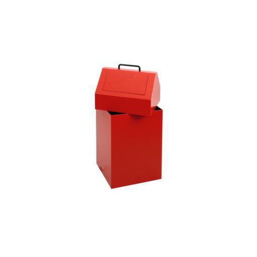 Wertstoffbehälter, feuerhemmend, 1x45l, HxBxT 640x330x310mm