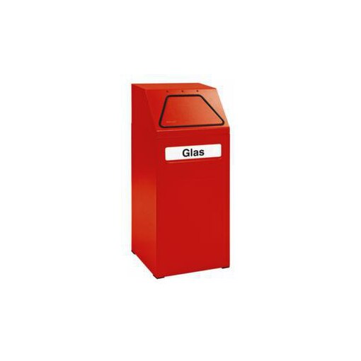 Wertstoffbehälter, feuerhemmend, 1x65l, HxBxT 970x405x380mm