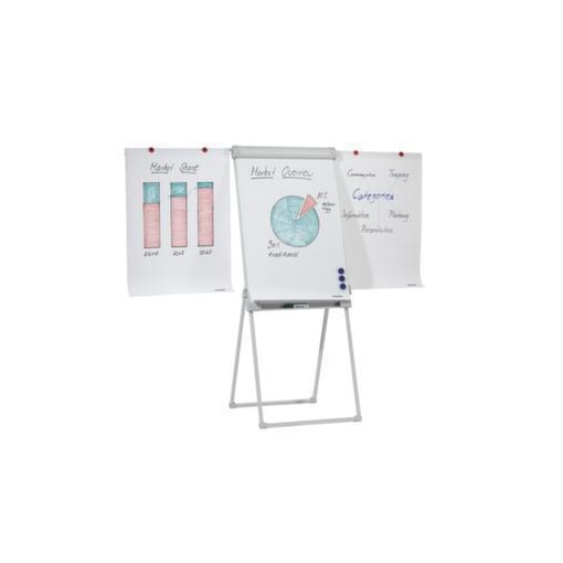 Flipchart, H 1100-1880mm, Tafel HxB 950x670mm, magnethaftend