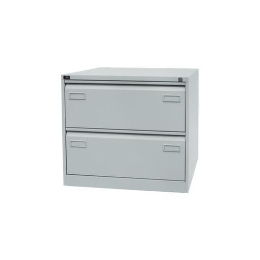 Hängeregistraturschrank, HxBxT 711x800x622mm, 2 HR-Auszüge, zweibahnig